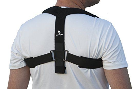 StabilityAce Upper Back Posture Corrector Brace and Clavicle Support