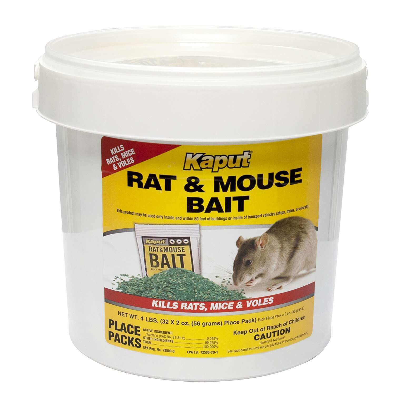 Kaput Rat Mouse Vole Bait