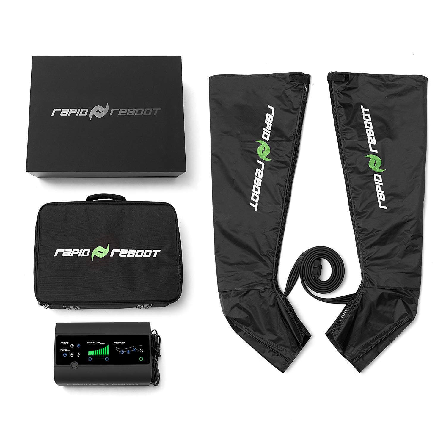 Rapid Reboot Recovery System Compression Boots, Pump, and Case