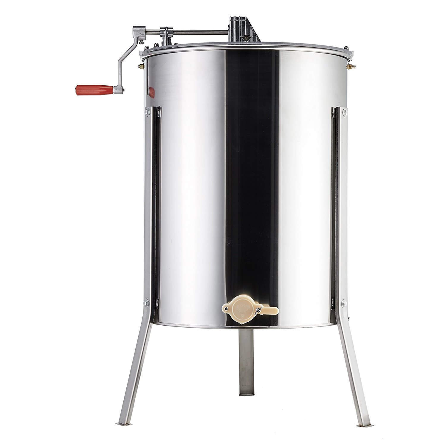 Tek Motion 4-Frame Large Stainless Steel Honey Extractor