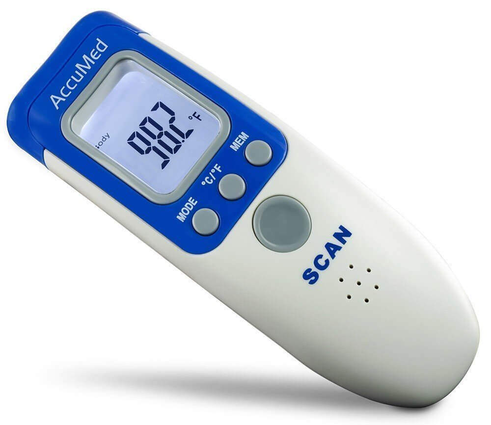 AccuMed AT2102 Non-Contact, Instant-Read Handheld Infrared Medical Thermometer