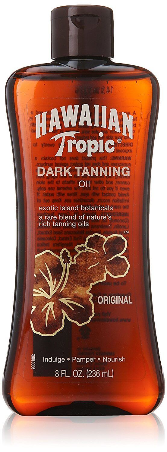 Hawaiian Tropic Dark Tanning Sun Care Moisturizing Oil
