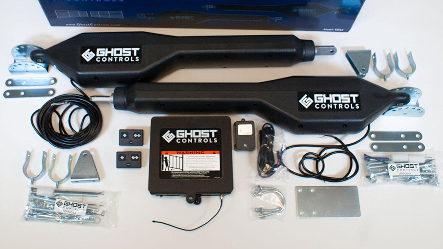Ghost Controls TDS2 Heavy-Duty Dual Automatic Gate Opener Kit