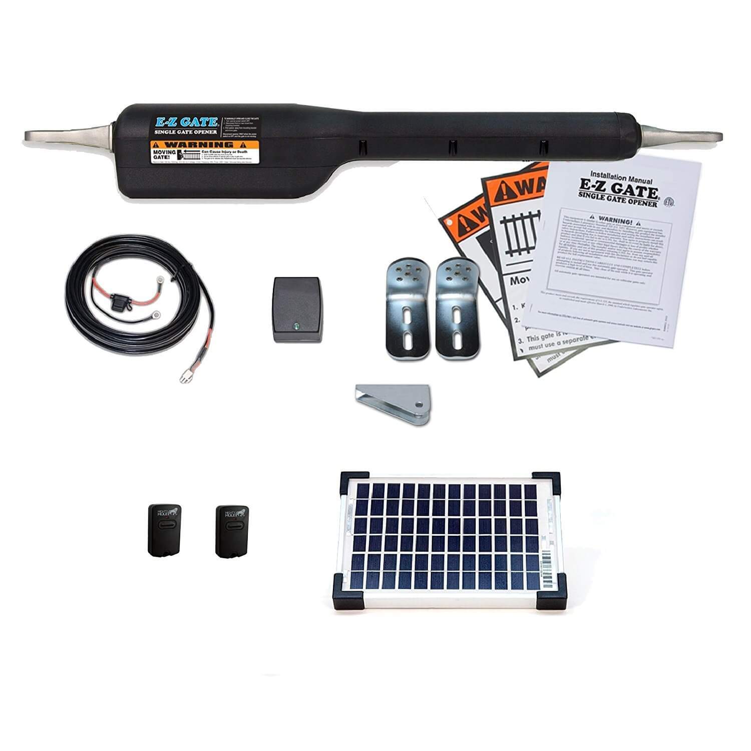 Mighty Mule EZGO-SOLAR Gate Opener Solar Kit