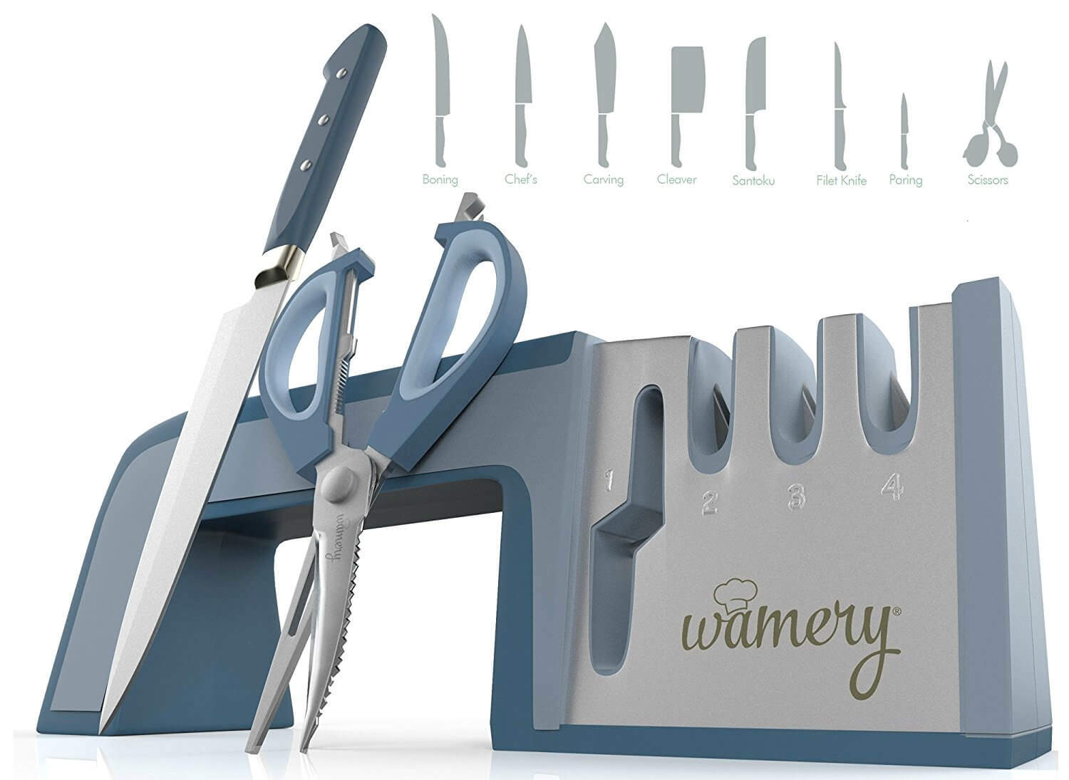 Wamery Knife, Shears and Scissors Sharpening System