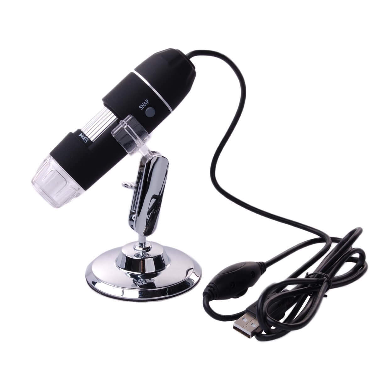 XCSOURCE 20X-800X 8 LED USB 3D Digital Zoom Microscope