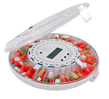 GMS Med-e-lert 28 Day Automatic Pill Dispenser