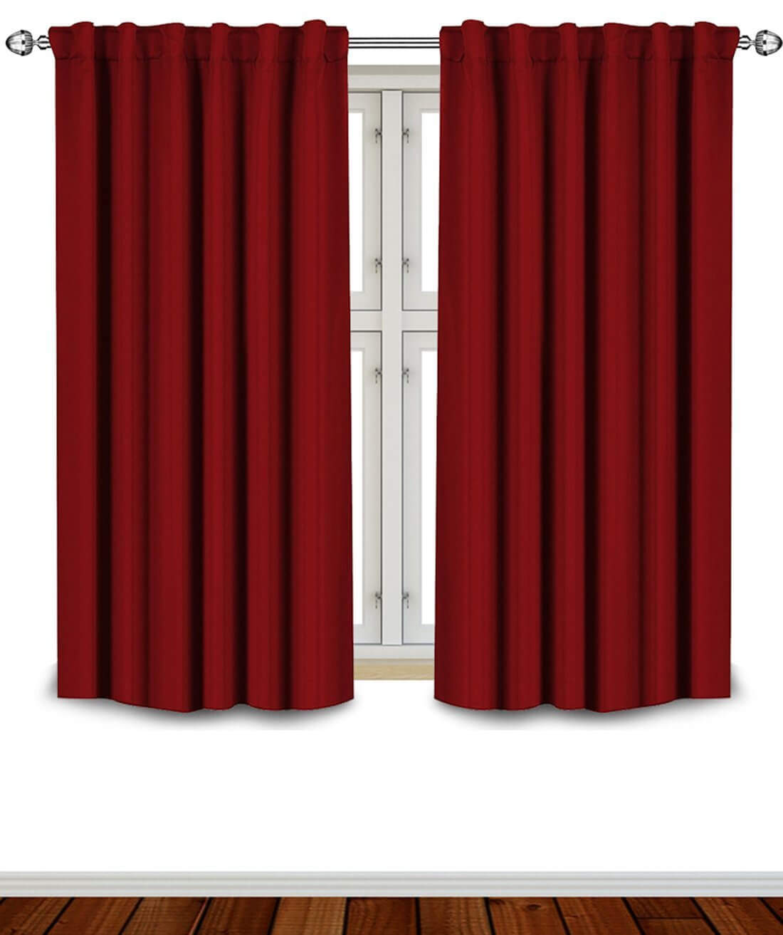 Utopia Bedding - Blackout Room Darkening and Thermal Insulating Window Curtains