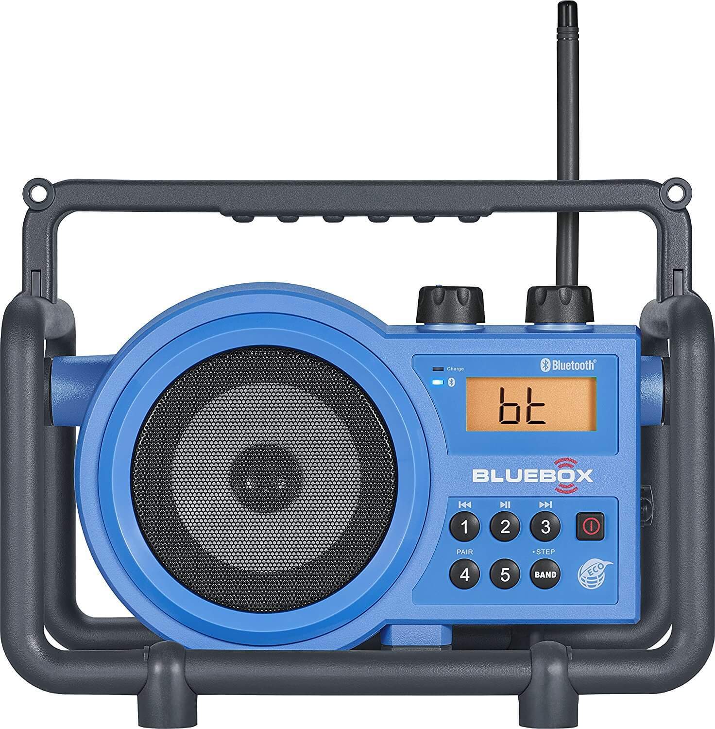 Sangean TB-100SE (Toughbox) AM/FM/AUX-In Ultra Rugged Digital PLL Tuning Rechargeable Radio (Black)