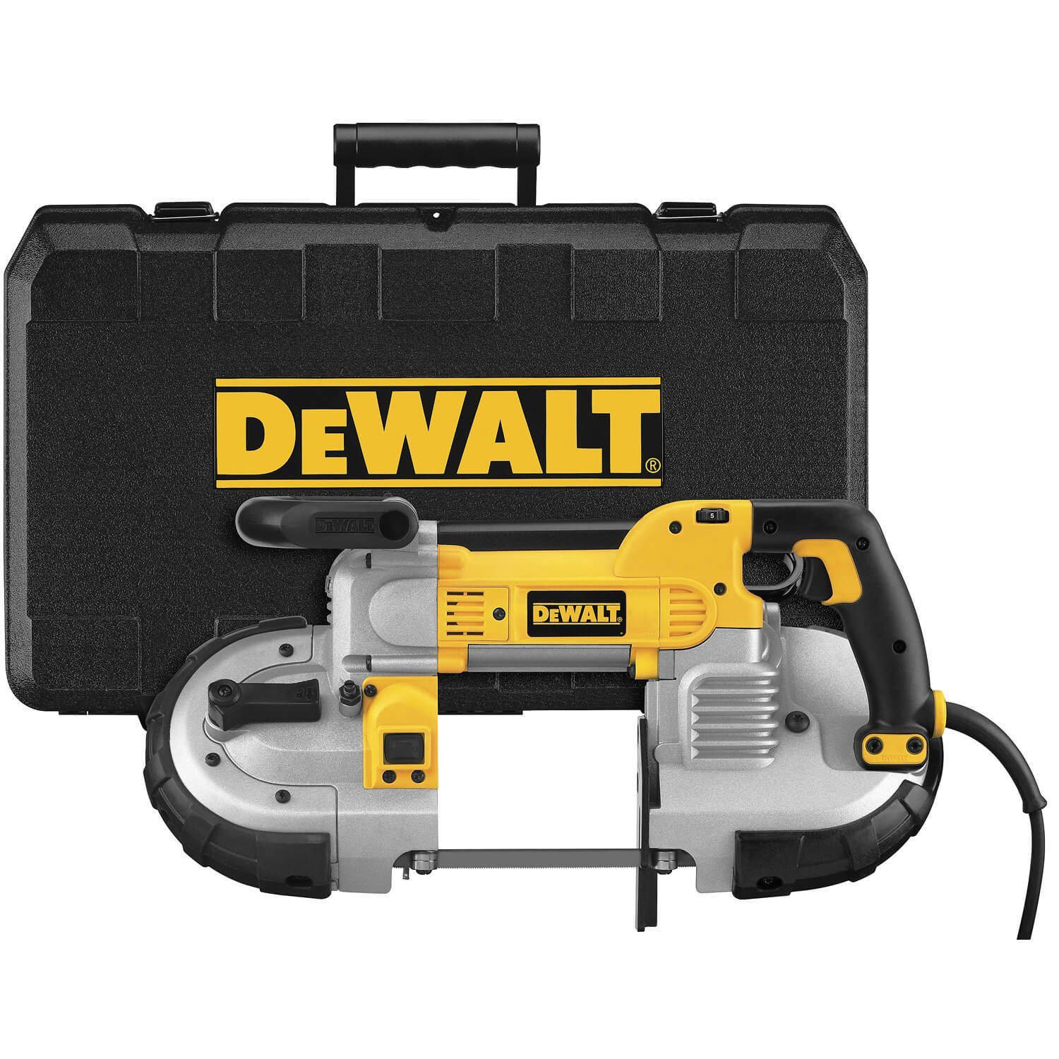 DEWALT DWM120K 10 Amp 5-Inch Deep Cut Portable Band Saw Kit