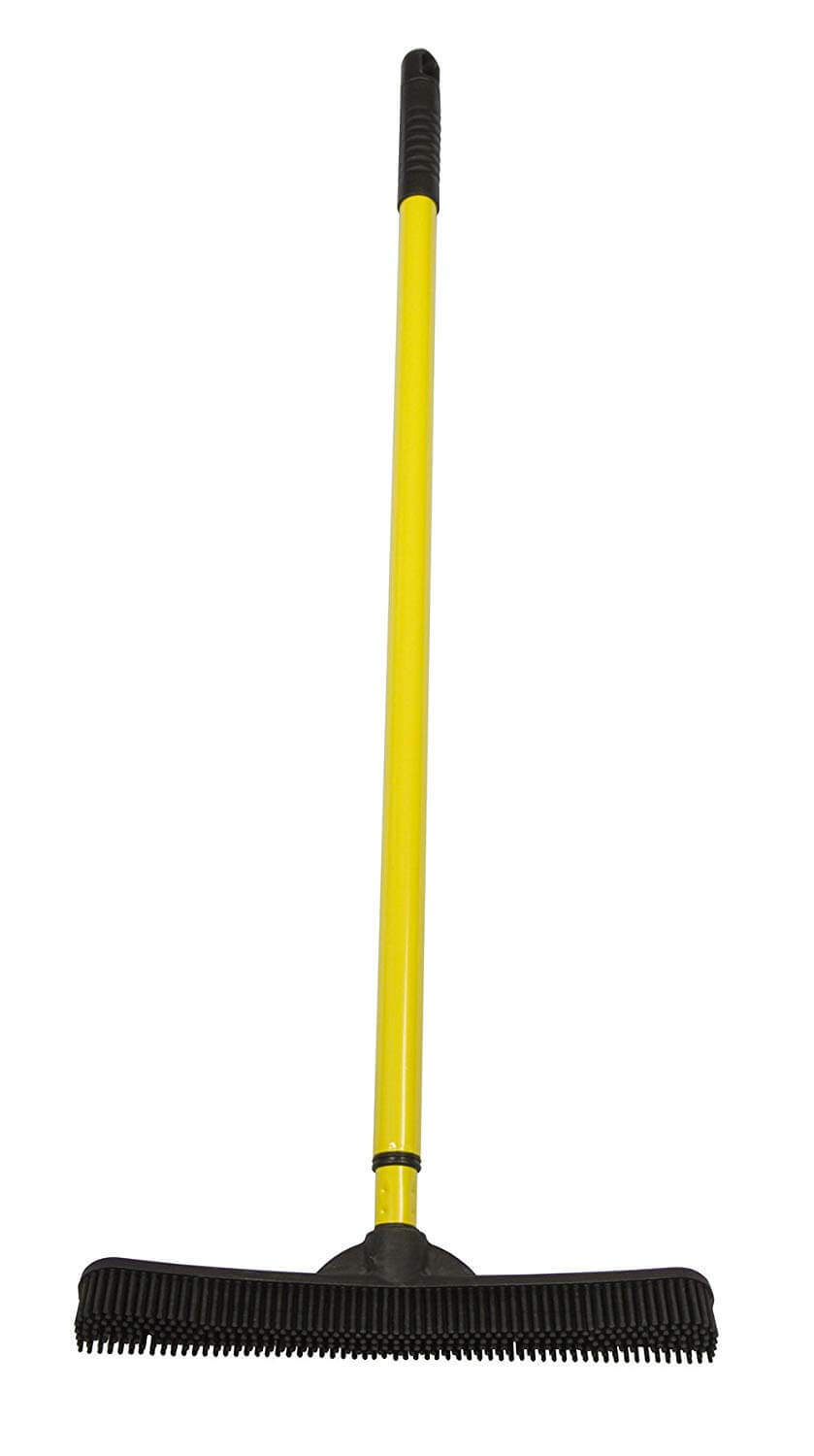 Evriholder FURemover Broom with Squeegee made from Natural Rubber