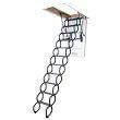 FAKRO LST 860432 Insulated Steel Scissor Attic Ladder