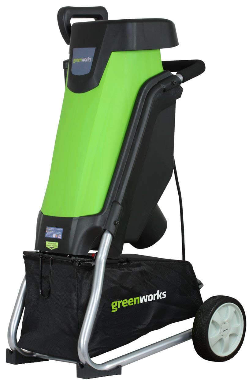 Greenworks 15 Amp Corded Shredder & Chipper 24052