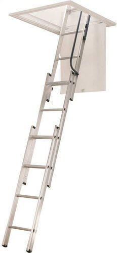 WERNER LADDER AA1510 Ladder Aluminum Attic