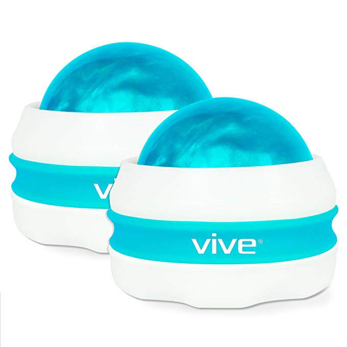 Massage Roller Ball by Vive (Pair) Self