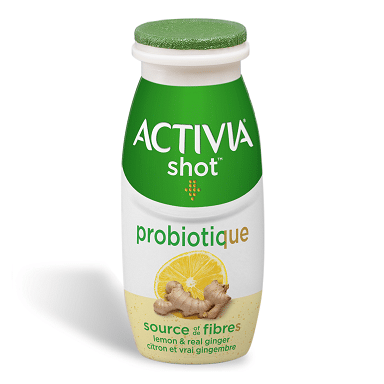 Activia Lemon and Real Ginger Yogurt Drink